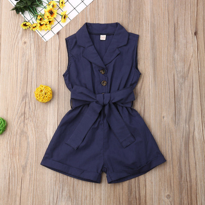 Elegant Baby Girls Jumpsuit