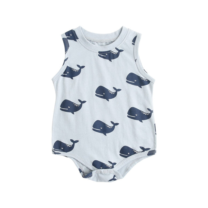 Sleeveless Toddler Boys Swimsuit