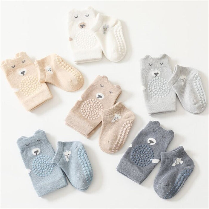 Cozy Footprints: Seasonal Baby Sock Set