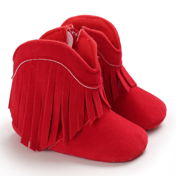 Emma Fringe Booties