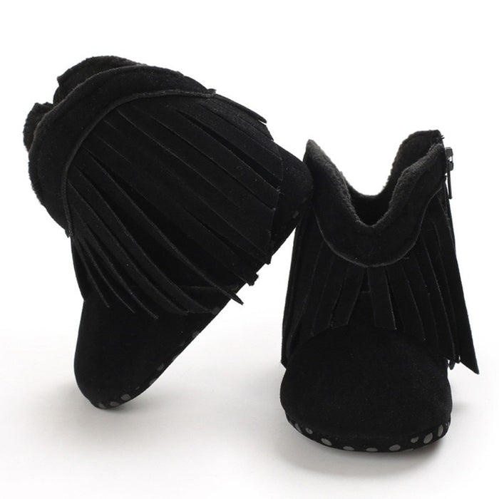 Emma Fringe Booties