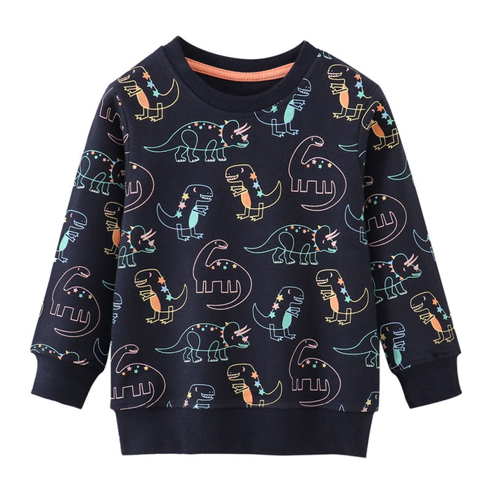 Adrianna Printed Sweatershirt