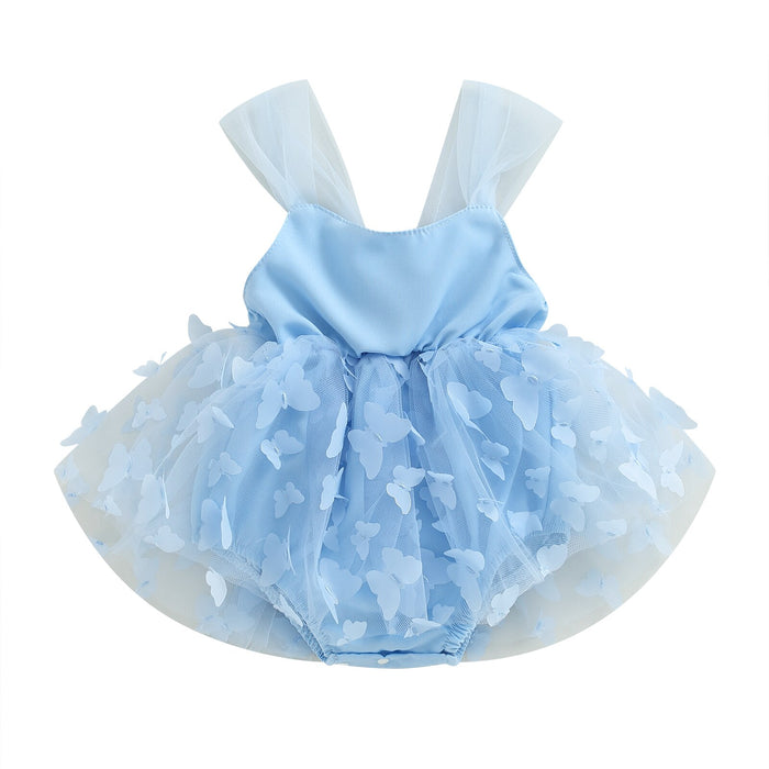 Butterfly Tulle Romper