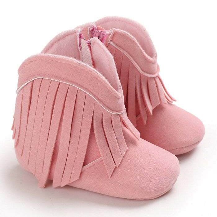 Emma Fringe Booties