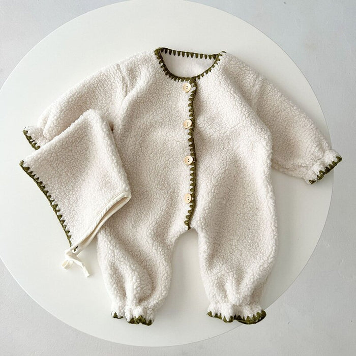 Fluffy Kids Romper Set