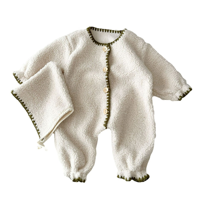 Fluffy Kids Romper Set