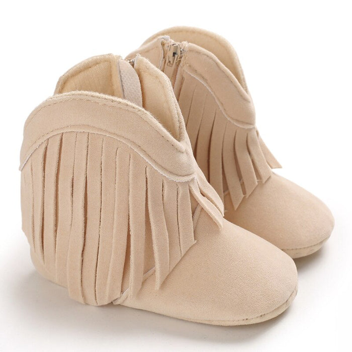 Emma Fringe Booties